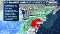 DC weekend weather: Gusty showers, a slight severe risk and a cool-down