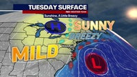 DC weather: Chilly Tuesday morning, mild afternoon with mid-October sunshine