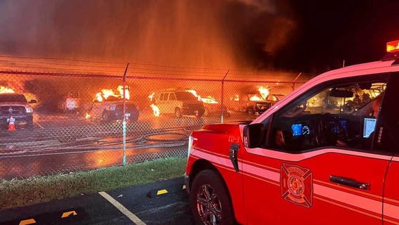 Fire destroys 27 vehicles in Waldorf, causing $3.5M in damage