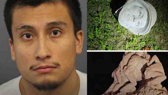 Man suspected of using sledgehammer to damage Iwo Jima statue in US illegally, Fox News reports
