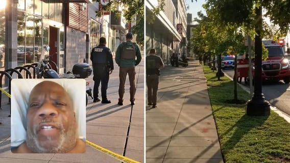 Bystander speaks out after being shot during Target shoplifting struggle in DC