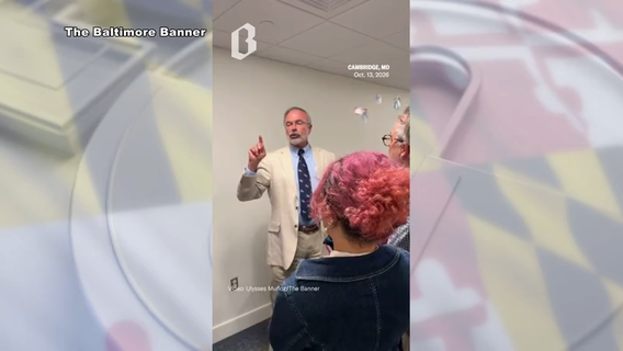 Maryland Congressman Andy Harris clashes with journalist after debate