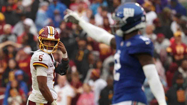 Overtime mistake costs Commanders in 27-27 tie with Giants