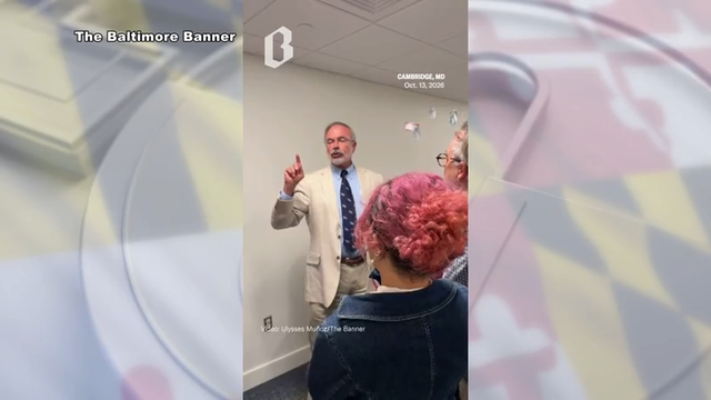 Maryland Congressman Andy Harris clashes with journalist after debate