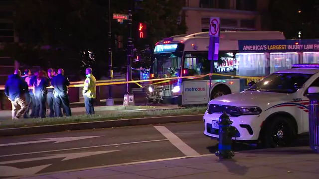 Pedestrian struck by Metro Bus in Northwest DC