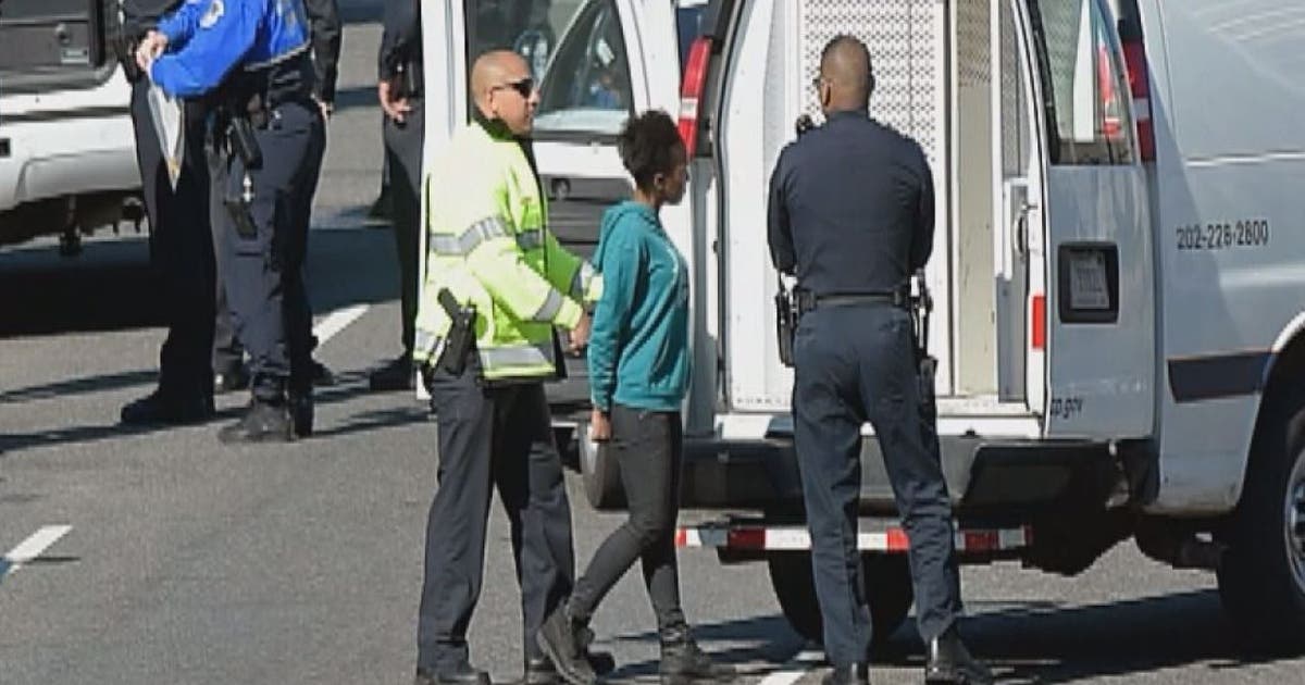 Police: Woman arrested near US Capitol after nearly striking officers ...