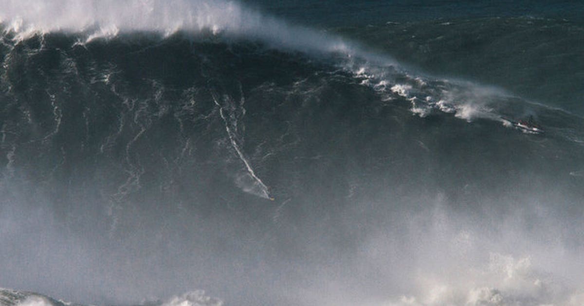80-foot wave gives surfer world record | FOX 5 New York
