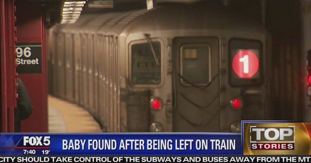 Man leaves baby on subway train | FOX 5 New York