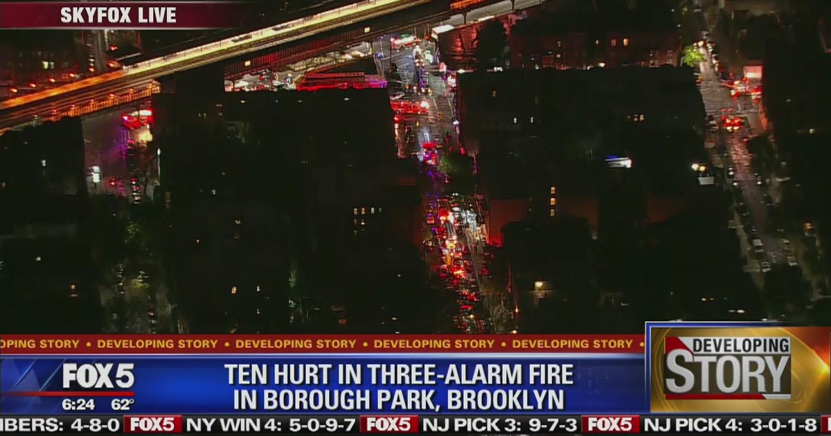 Fire tears through Brooklyn building | FOX 5 New York