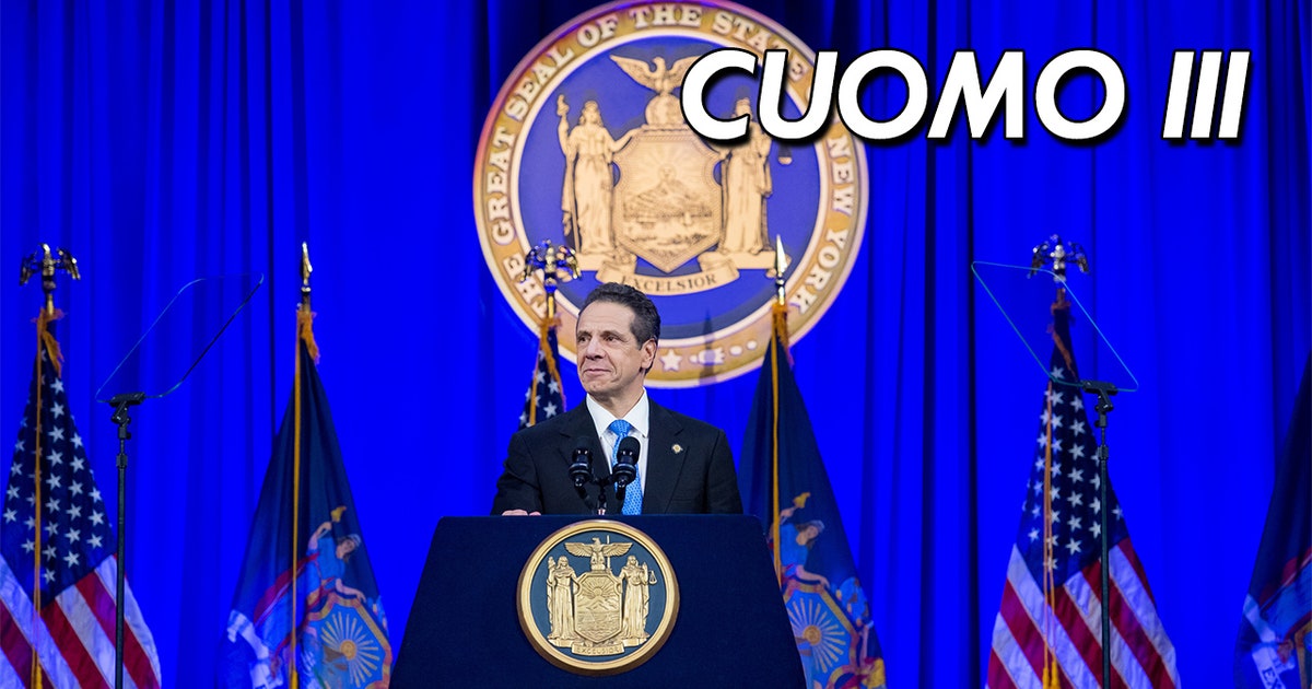 N.Y. Gov. Andrew Cuomo begins 3rd term