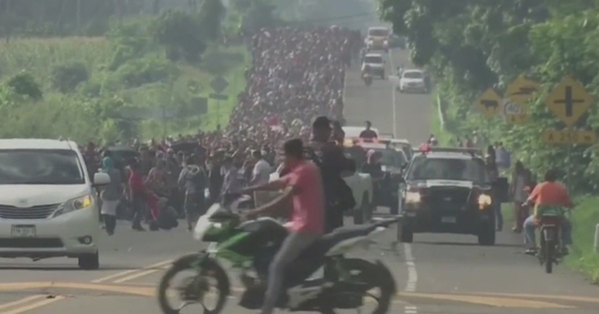Central American migrants in Mexico want buses to US border | FOX 5 New ...