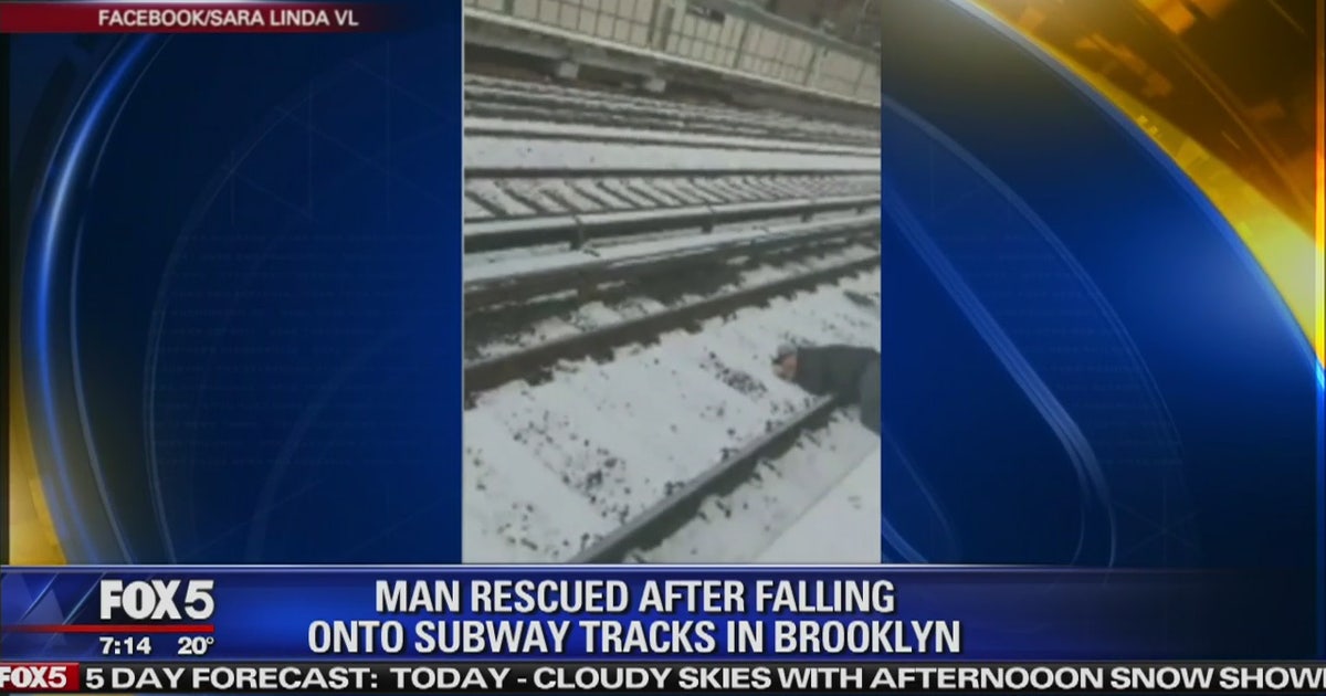 VIDEO: Man passes out on subway tracks | FOX 5 New York
