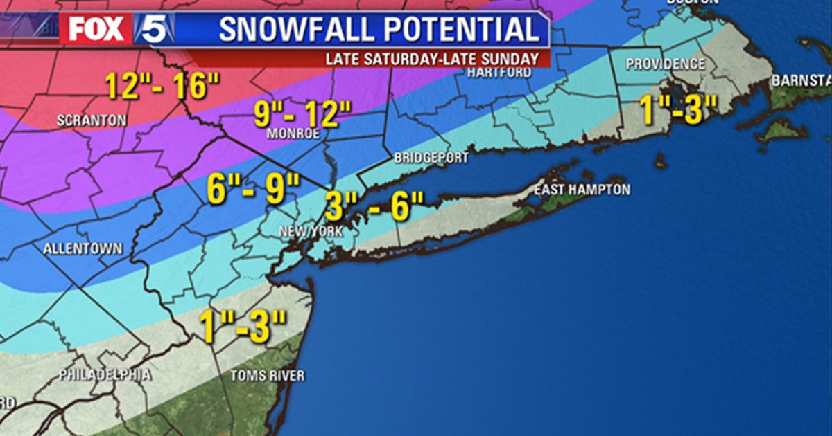Storm targets New York City area, ice a major concern | FOX 5 New York