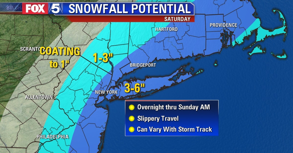 Snow in New York City | FOX 5 New York