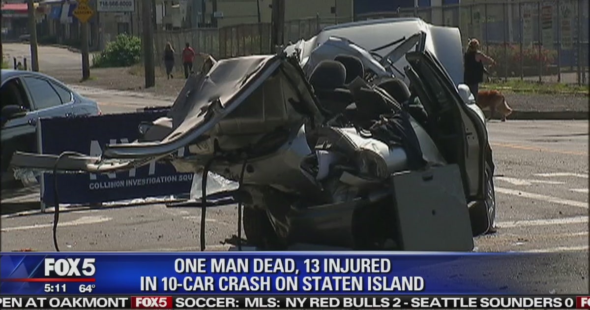 10 vehicles in deadly Staten Island crash | FOX 5 New York