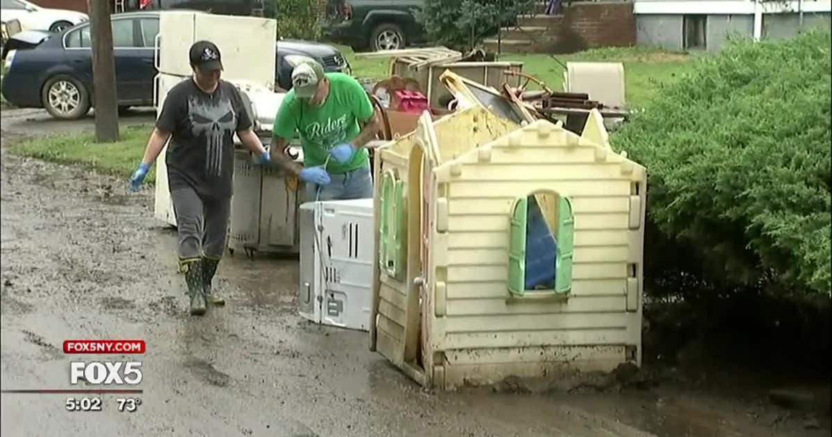 Flooding cleanup continues in New Jersey | FOX 5 New York