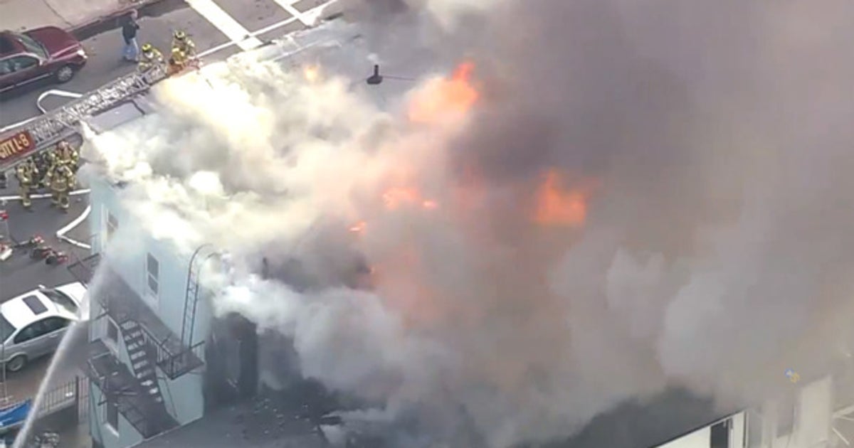 Fire burns Jersey City buildings | FOX 5 New York