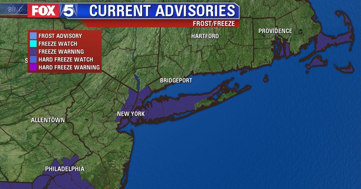 Arctic blast chills New York area | FOX 5 New York