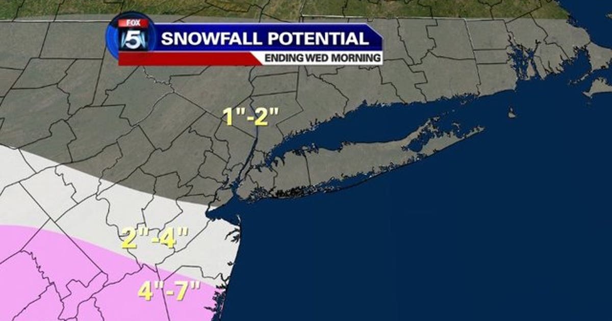 Snowstorm could hit New Jersey | FOX 5 New York
