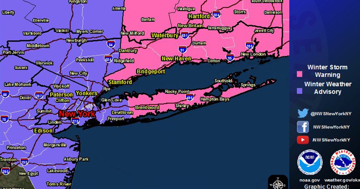 Latest nor'easter could dump a foot of snow on New England and Long ...