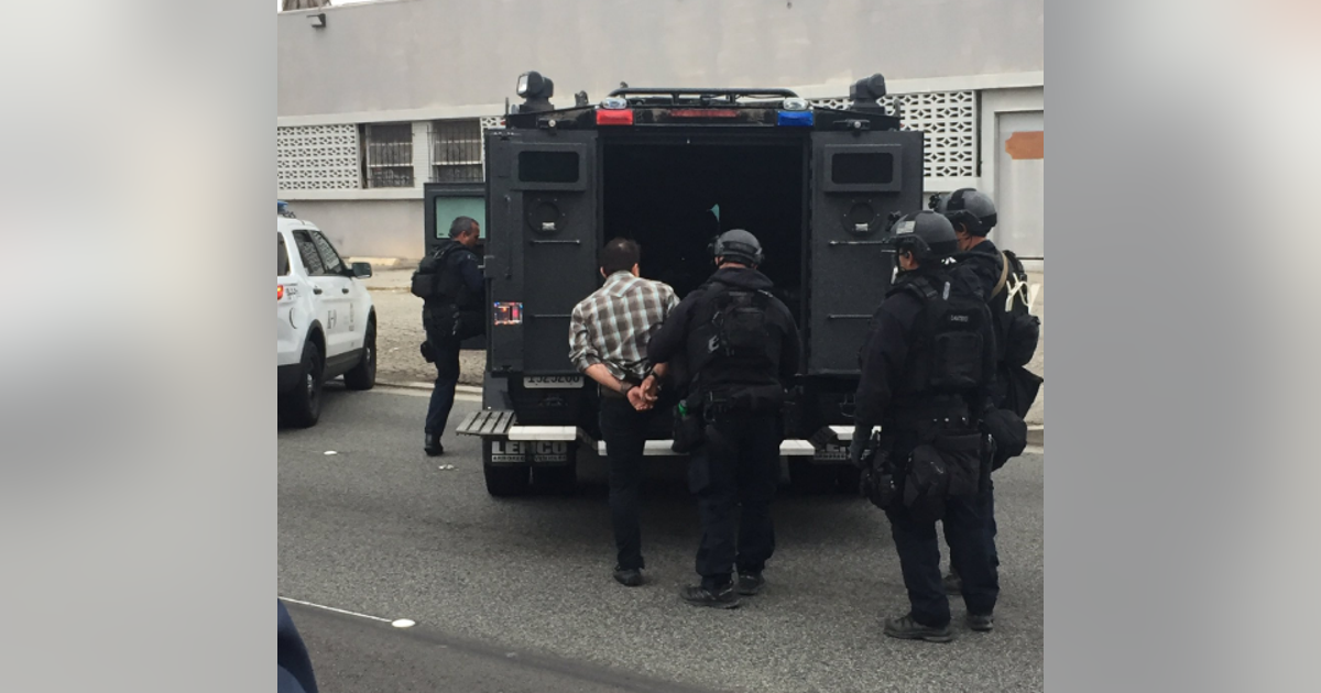 Armed suspect in custody after chase through LA streets | FOX 5 New York