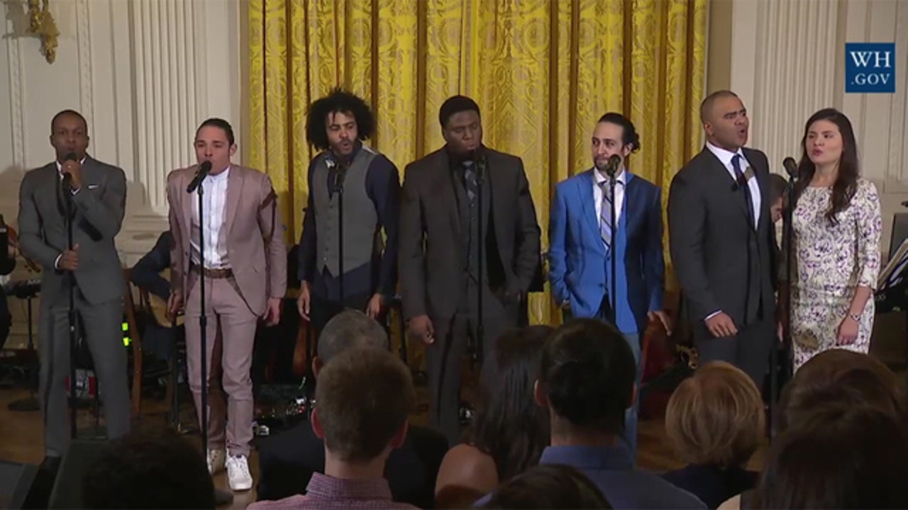 Cast of Hamilton performs at the White House FOX 5 New York