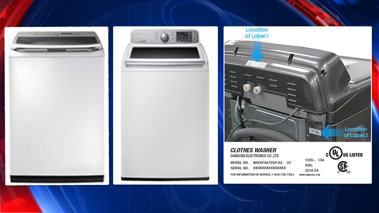 Millions of Samsung toploading washers being recalled