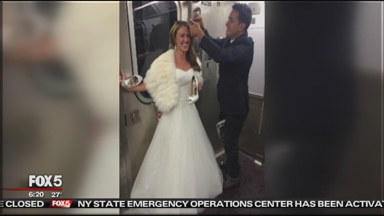 Couple Gets Married During Historic Nyc Blizzard