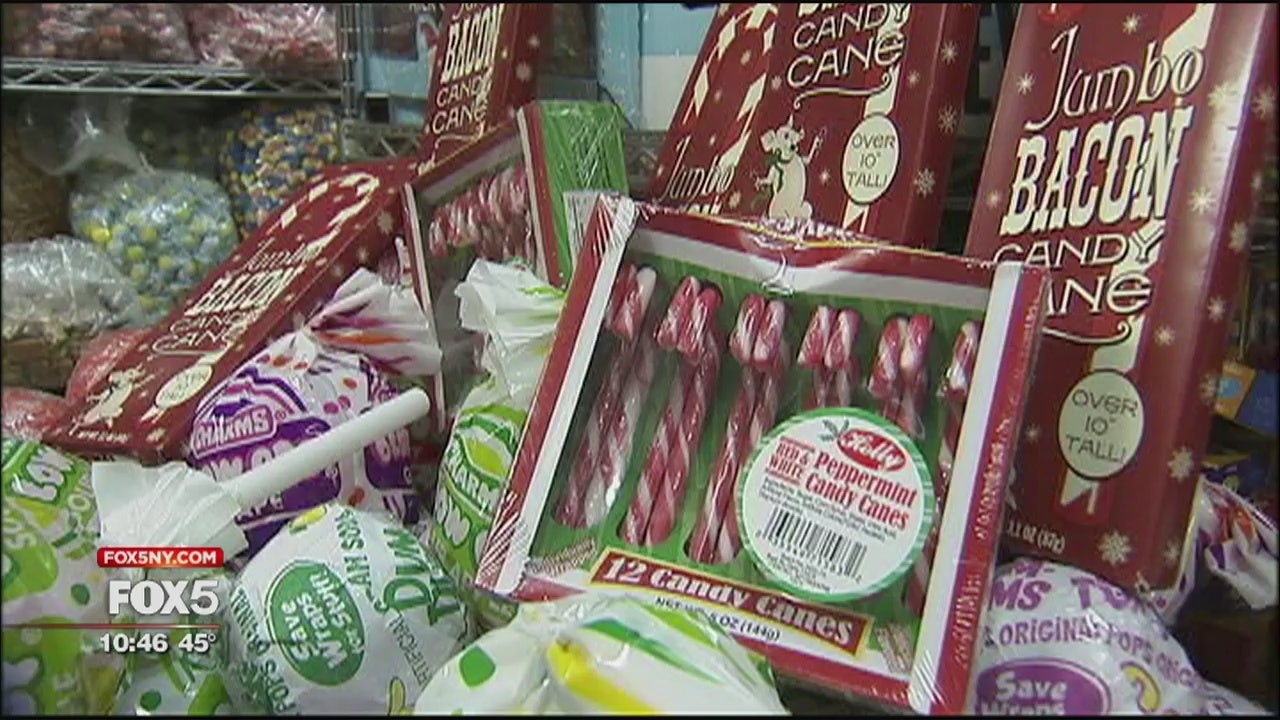 Baconflavored candy canes and more