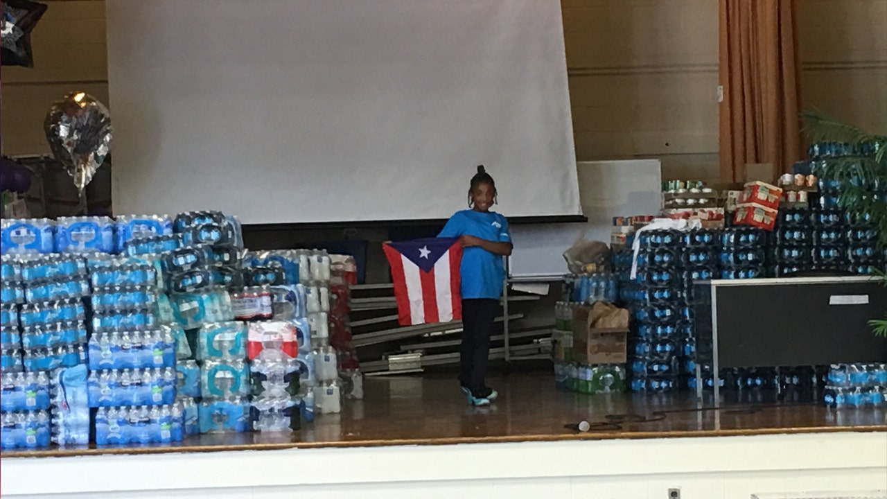 6th grade Maryland student collects 3,000 cases of drinking water for