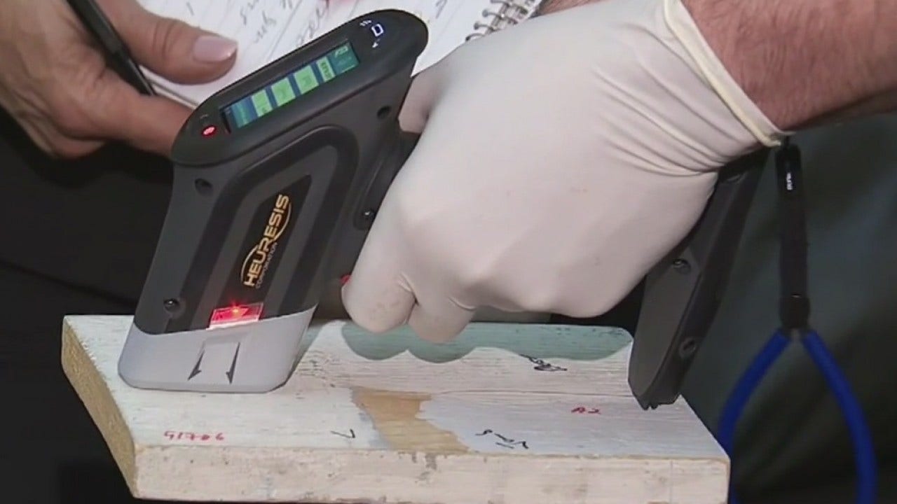 How a handheld lead paint analyzer works FOX 5 New York