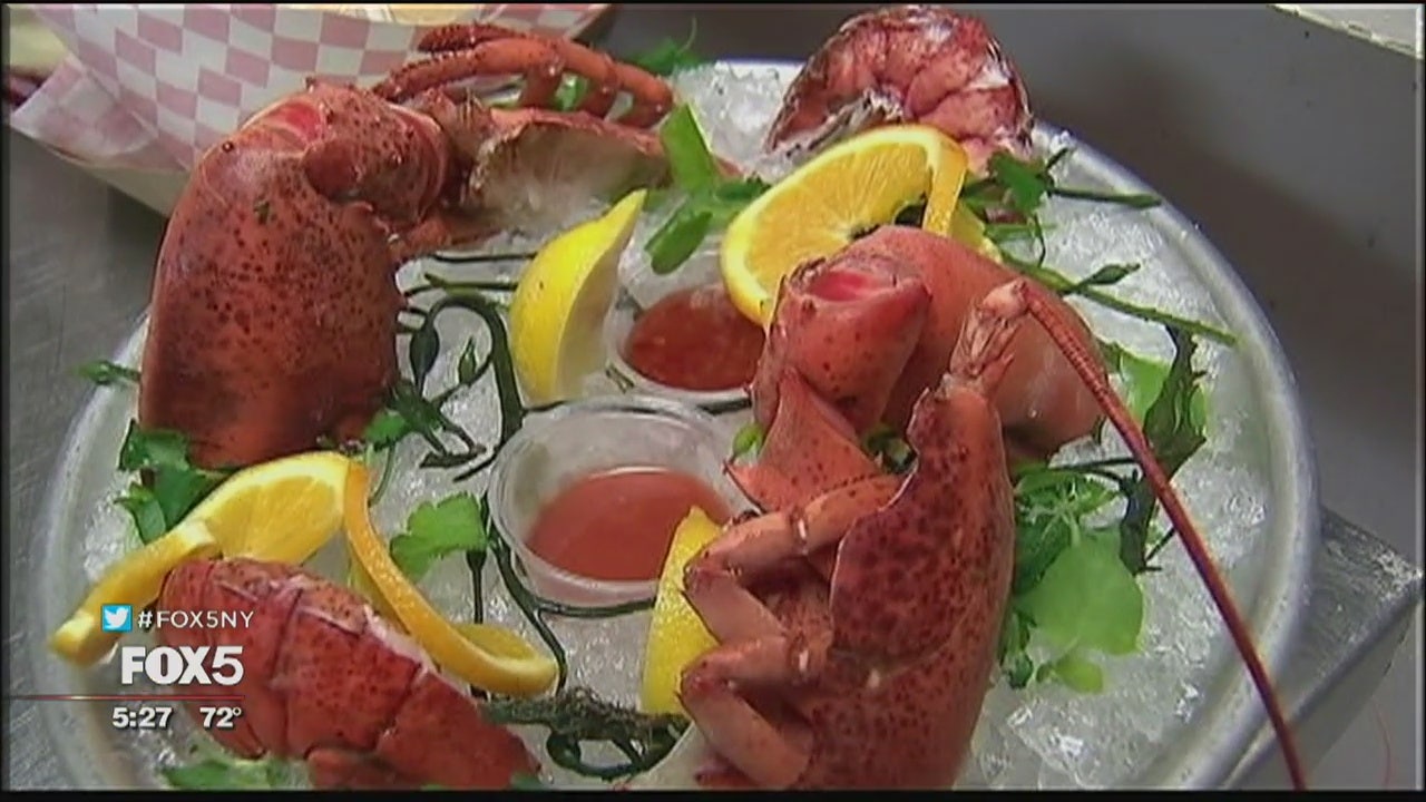 Lobster shack on the Hudson River