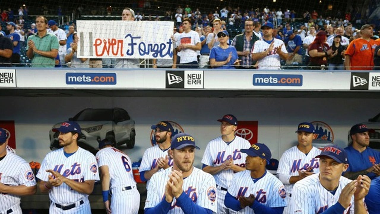 NY Mets to wear first responder caps during a game on 9/11
