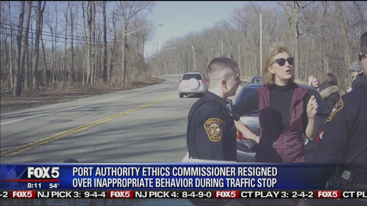 Former Port Authority ethics chair swore at officers