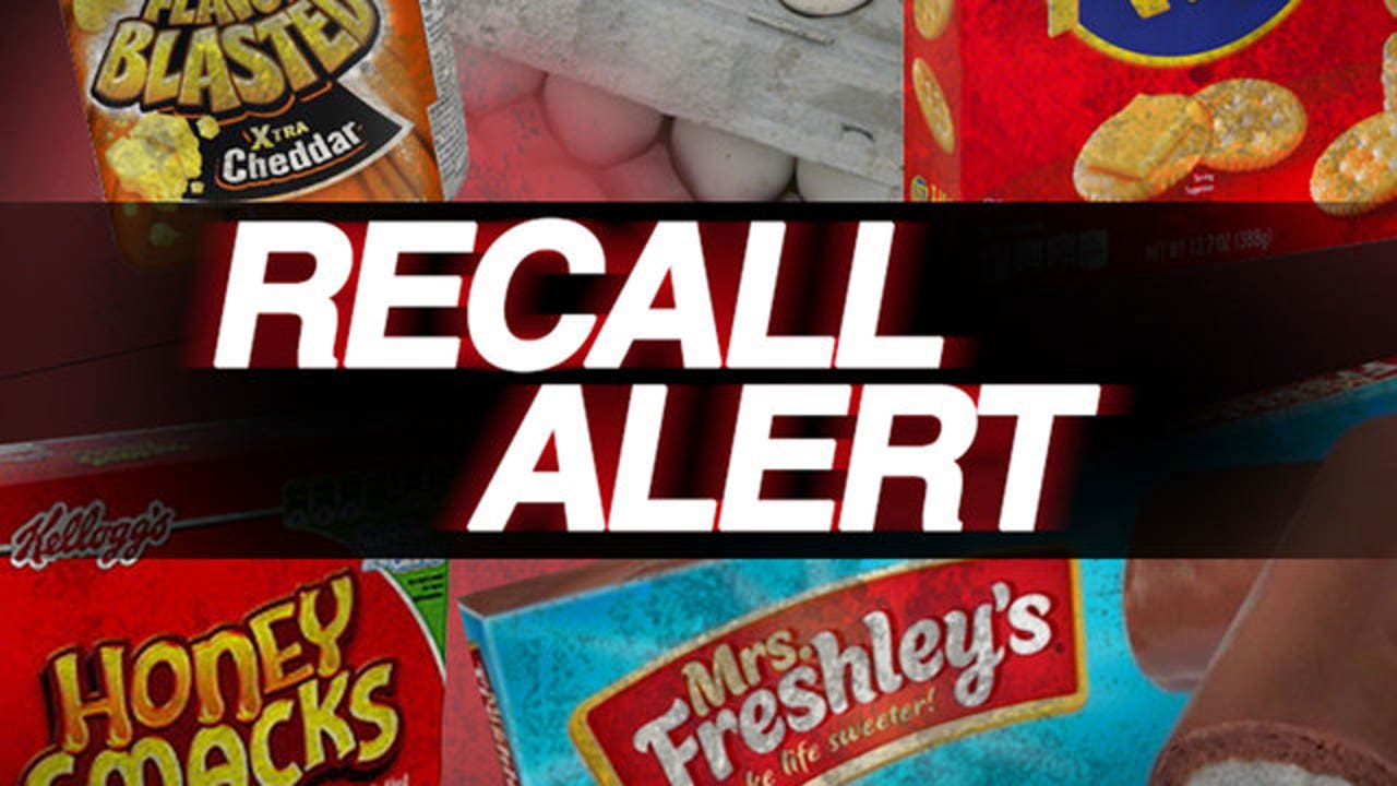 Growing list of food recalls for salmonella