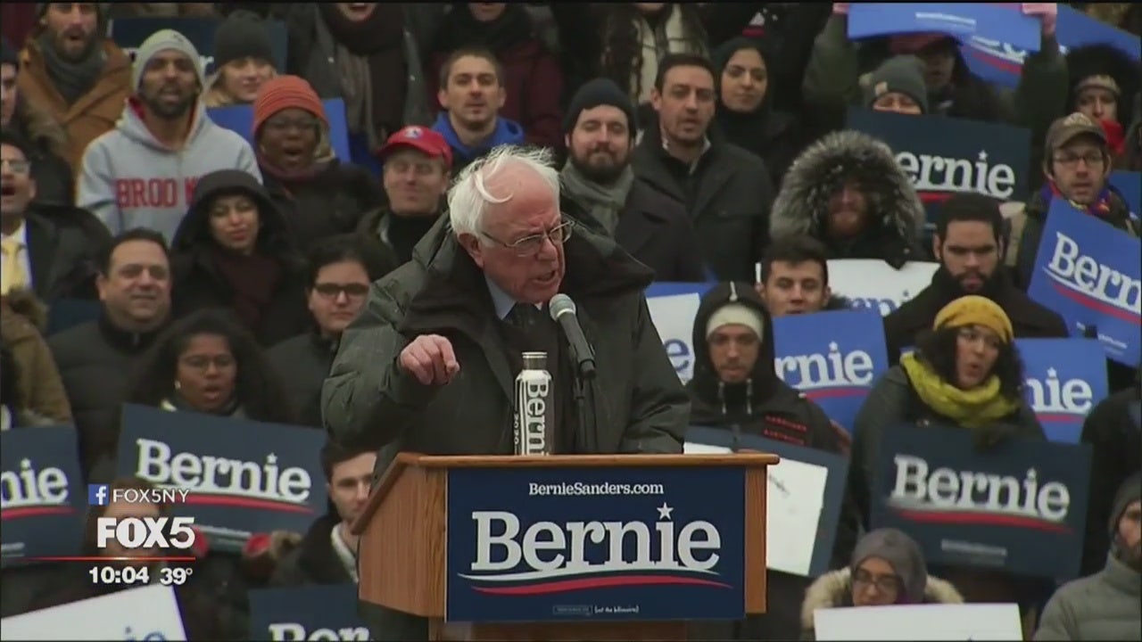 Bernie Sanders Kicks Off Presidential Campaign In Brooklyn