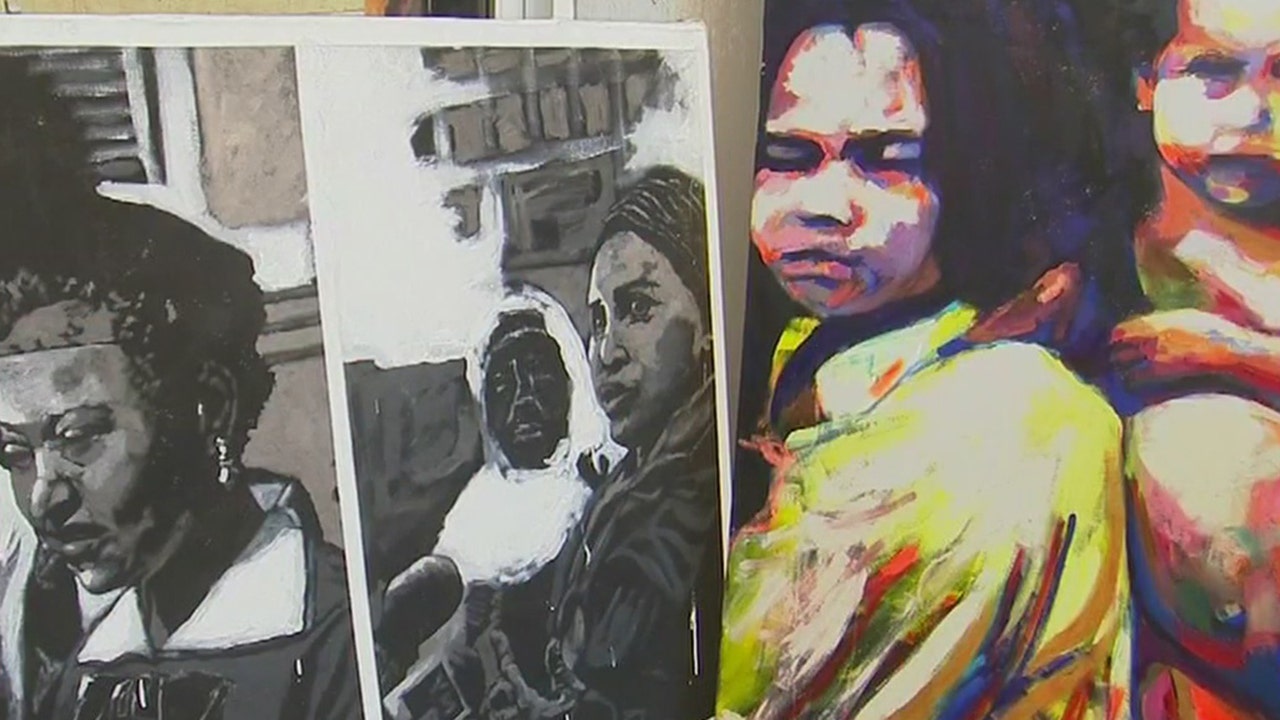 Brooklyn Artist Sophia Dawson's Vision Of Social Justice | FOX 5 New York