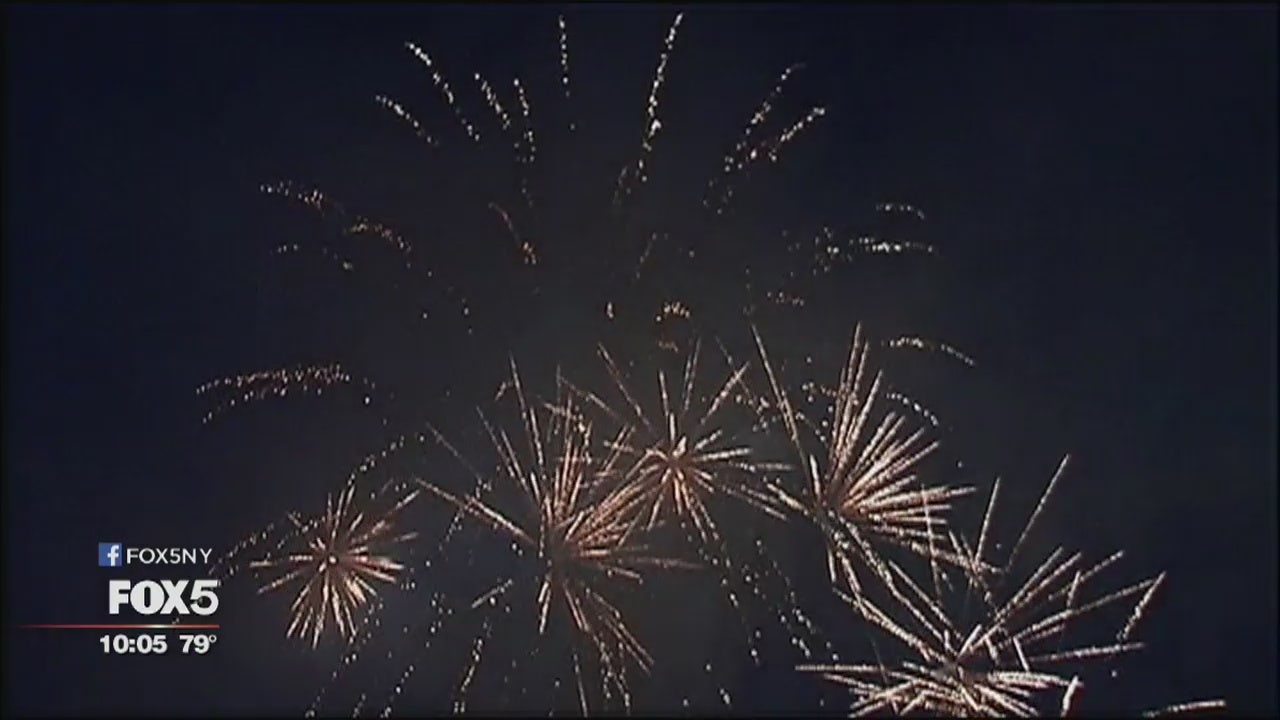 Fireworks light up sky over Westchester County