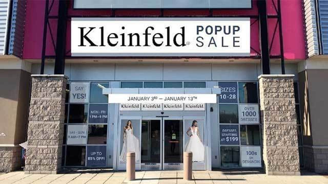 Kleinfeld pop shop up sale 2019