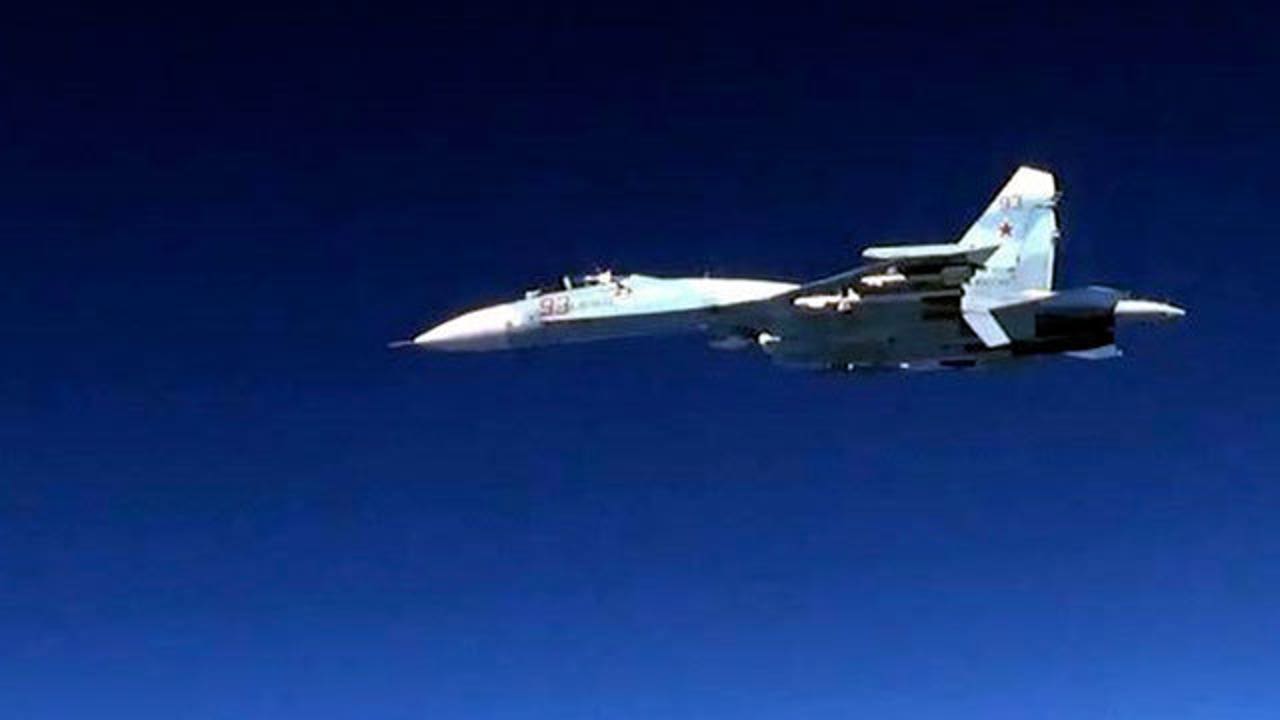 Russian fighter jet buzzes US spy plane over Baltic Sea