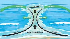 What to do if you're caught in a rip current