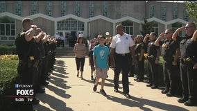 12-year-old cancer survivor is ‘Sheriff for a Day’ in Suffolk County