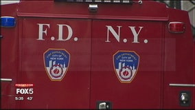 Upper Manhattan fire kills man; woman critically injured