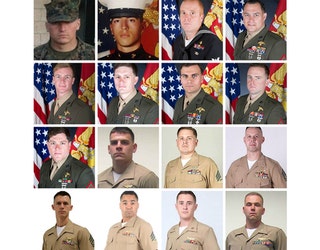 15 Marines, 1 Navy sailor killed