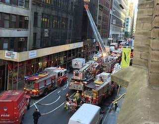 Manhattan Building Collapse