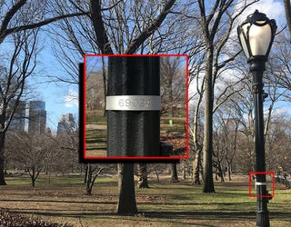 New York Secrets How Lampposts Help You Navigate Central Park New York Secrets How Lampposts Help, Central Park Lamp Post Numbers