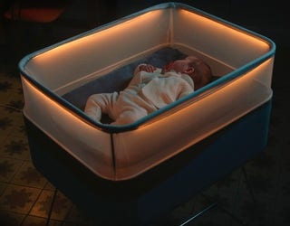 Image of Ford's demo baby crib, Max Motor Dreams (image courtesy Ford)-404023