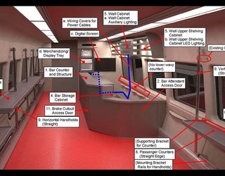 bar car rendering
