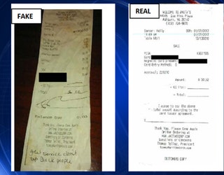 Customer says racist note on tip receipt is fake-401720