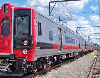 Metro-North M-8 rail car